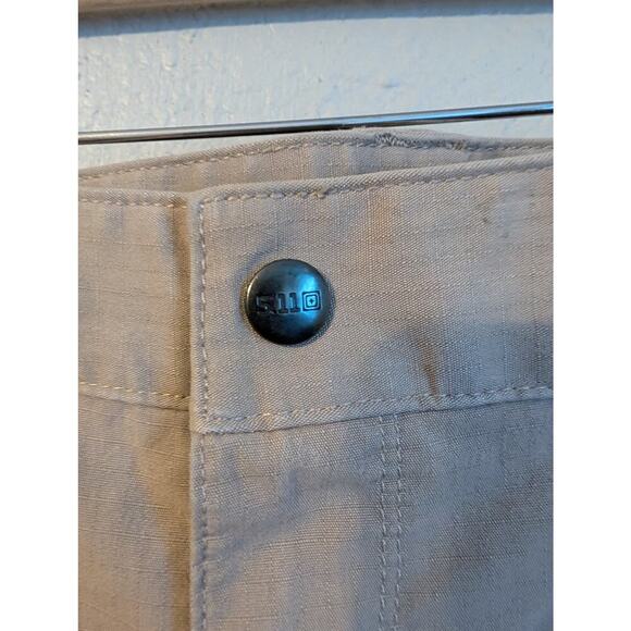 5.11 Tactical Mens Tactile Pro Ripstop Cargo Pants Size 42X34 Tan 8 Pockets Mid - Picture 5 of 11